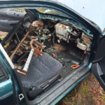 Wnętrze Honda Civic VI - wymiana nagrzewnicy